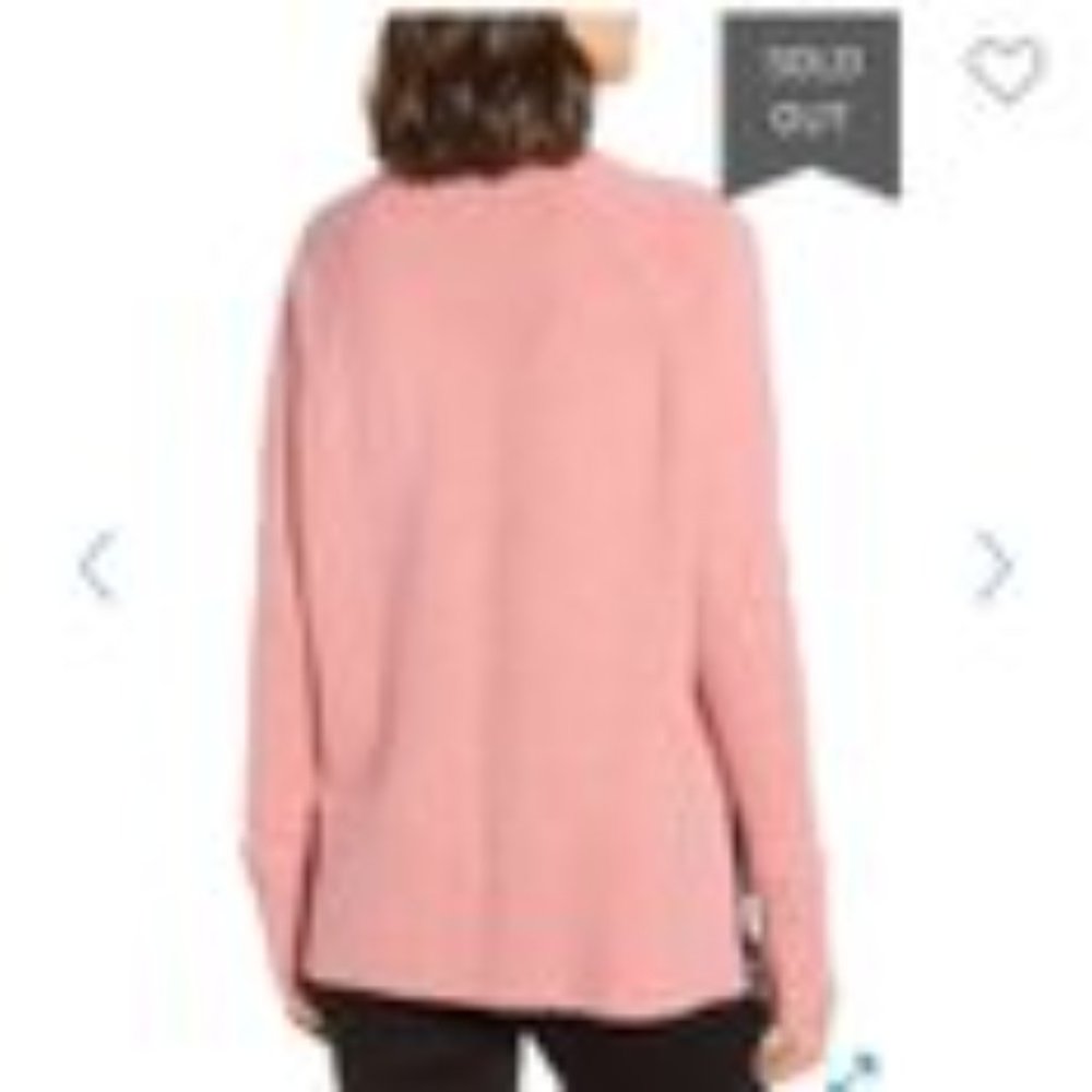 J crew alpaca wool‎ blend pink salmon sweater XS - Picture 11 of 12